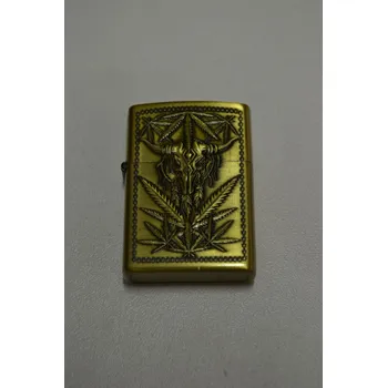 Zapalovač Benzínový zapalovač č. 64 - Cannabis
