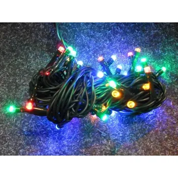 Vánoční dekorace PRC VÁNOČNÍ OSVĚTLENÍ 40 LED DIOD ZD barevné
