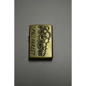 Benzínový zapalovač č. 41 - skull market