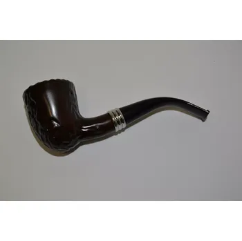 Dýmka Krásná dýmka s chladičem č. 11 - imitace dřeva