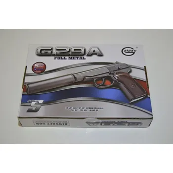 Airsoftová zbraň Kovová kuličkovka G29A, kuličková pistole, BB airsoft gun