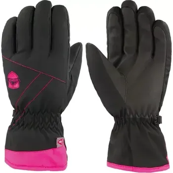 Rukavice Dámské lyžařské rukavice Eska Plex PL velikost 7,5 black/fuchsia purple