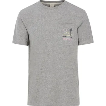 Pánské tričko Pánské triko Protest PRTASTON velikost XL šedá