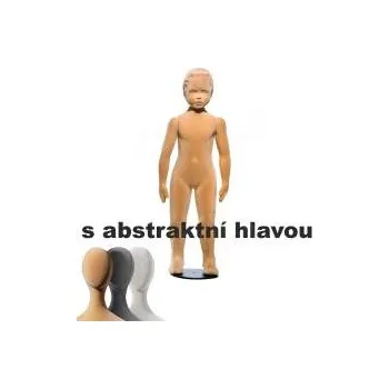 Figurína Figurína, manekýna dětská FLEXIBLE 4-5 let, abstrakt, tělová, flok, bez podstavce