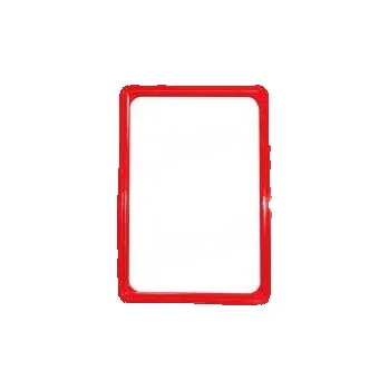 Plastový rámeček na plakáty 100, formát A4, 210x297mm,tloušťka 11mm,červený