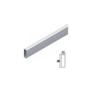 Prodejní regál Prodejní systém ARKSYS, profil 38 x 13 mm, délka 1200 mm, satin