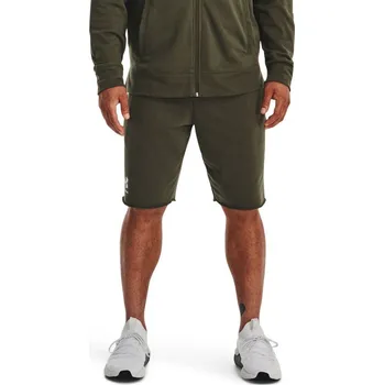 Pánské kraťasy Pánské kraťasy Under Armour Rival Terry Shorts velikost S marine od green