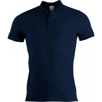 Pánské polo triko Joma Bali II dark navy velikost M černá