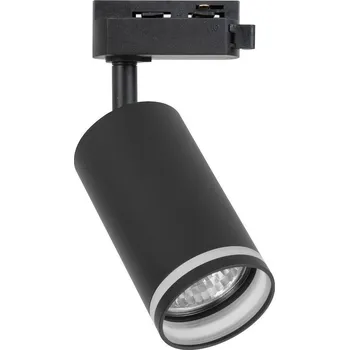 Bodové svítidlo Bodové svítidlo do 1-fázového lištového systému PIPE 1xGU10/10W/230V černá