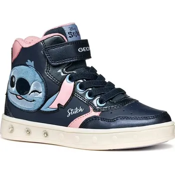 Chlapecké tenisky Dětské tenisky Geox SKYLIN tmavomodrá barva, J568WH.0BCKN J568WH.0BCKN.32.35 59X, EUR 32