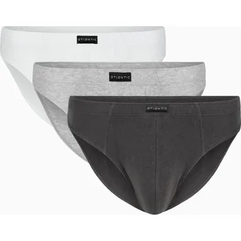 Slipy Pánské slipy ATLANTIC Sport 3-Pack velikost M vícebarevná