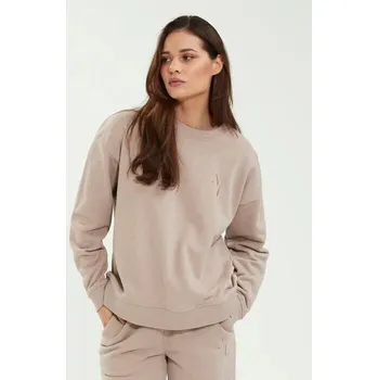 Dámská mikina Dámská mikina Athlecia LIA velikost 38 hnědá