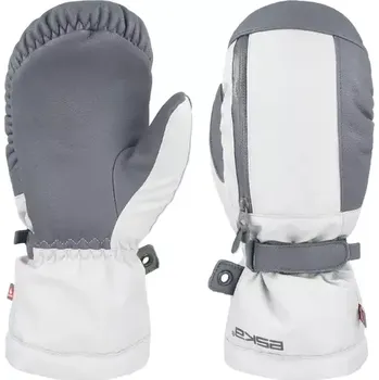 Rukavice Dámské lyžařské rukavice Eska White X Mitt velikost 8 lightgrey