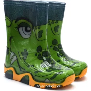 Chlapecké holínky Holinky DEMAR Stormer print krokodýl Velikost: 24-25