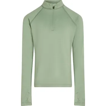 Dětské termo spodní prádlo ICEBREAKER Kids 260 Tech LS Half Zip, Seaglass velikost: 8