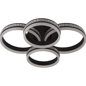 LED Stmívatelný přisazený lustr LED/150W/230V 3000-6500K + dálkové ovládání