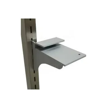 Prodejní regál Prodejní systém ARKSYS, držák skleněné police tloušťky 8 mm