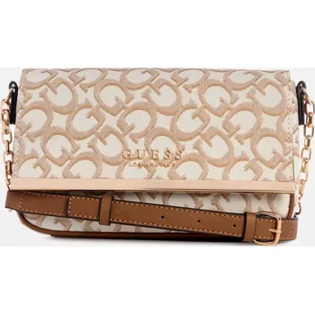 GUESS dámská kabelka,crossbody Marva hnědá logová