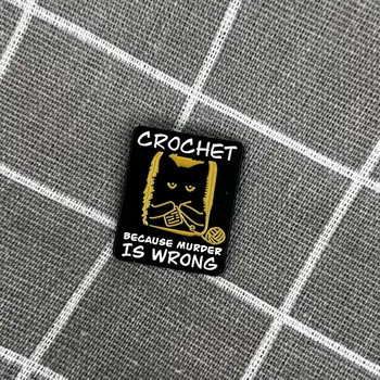 Kočička - Crochet because murder is wrong / Háčkuji, protože vražda je špatná