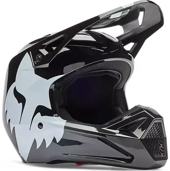 Helma na motorku Fox 36387-001 Yth V1 Shield Helmet, Black vel. YS