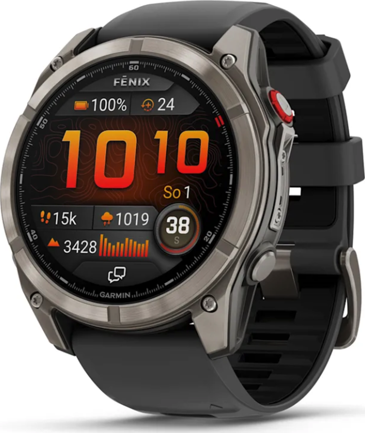 Garmin Fenix 8 Pro 51mm AMOLED, Titanium Sapphire