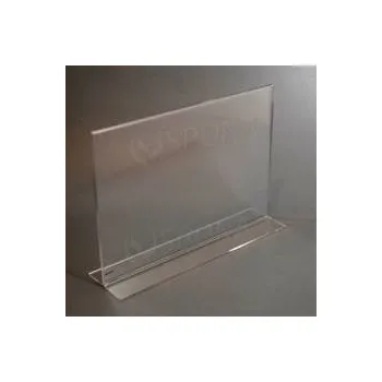 Plexi I stojánek A4, na šířku, 210 x 297 mm