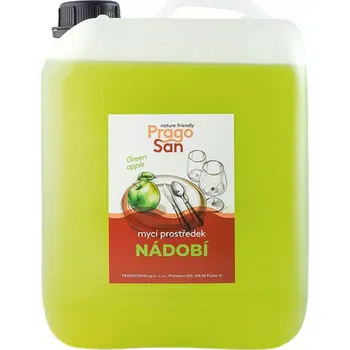 Mycí prostředek PragoSan Green Apple prostředek na mytí nádobí 5 l