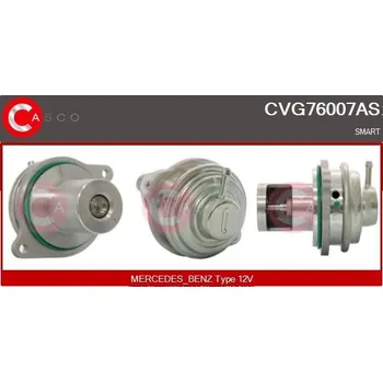 Ventil palivového systému AGR-Ventil CASCO CVG76007AS
