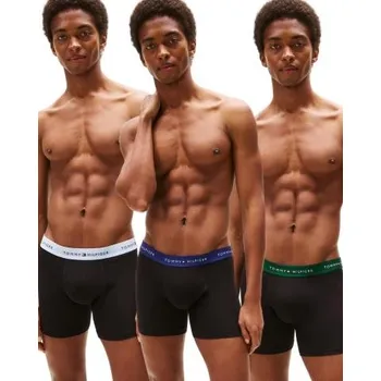Pánské spodní prádlo Pánské boxery Tommy Hilfiger UM02765 0TQ BOXER BRIEF černá L