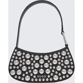 Kabelka Dámská kabelka HUGO Terrah ST_Hobo bag 50547902 černá Velikost: OS