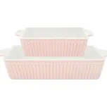 Zapékací mísy Alice Pale Pink - set 2 ks