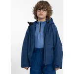 Chlapecká lyžařská bunda velikost 134 navy