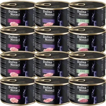Krmivo pro kočku Dolina Noteci Premium pro kočky MIX CHUTÍ 12x185g
