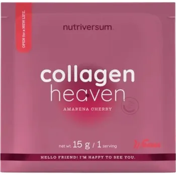 Kloubní výživa Nutriversum Collagen Heaven (Kolagen), 15 g Příchuť: Broskvový ledový čaj