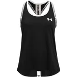 Dívčí tílko Under Armour Knockout Tank velikost YM black