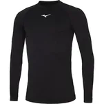Pánské běžecké tričko Mizuno Core Long Sleeve Underwear velikost XXL black/white