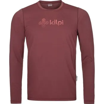 Pánské technické triko Kilpi SPOLETO-M velikost M tmavě červená