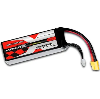 RC model letadla ManiaX Lipol 22.2V 2200mAh 55C