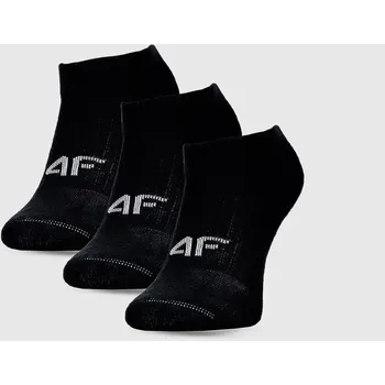 Dámské ponožky Pánské ponožky 4F (3pack) M499 velikost 32-34 deep black