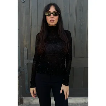 Dámský rolák PINKO MOSS 105821A2PMZ99 černý Velikost: XS