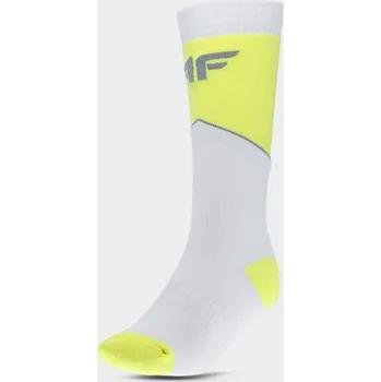 Dámské ponožky Dětské lyžařské ponožky velikost 32-35 lemon neon