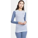 Dámské funkční tričko Craft CORE Warm Baselaye velikost XL modrá