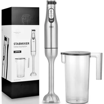 Lebenlang LBL4589 tyčový mixér 1000 W funkce turbo, sklopný, bez BPA nerezová ocel