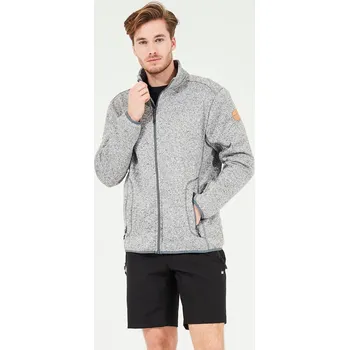 Dámská casual bunda Pánská fleecová bunda Whistler Sampton velikost S light grey melange