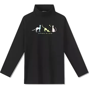 Dětské termoprádlo Dívčí rolák Kugo FT1219 černý