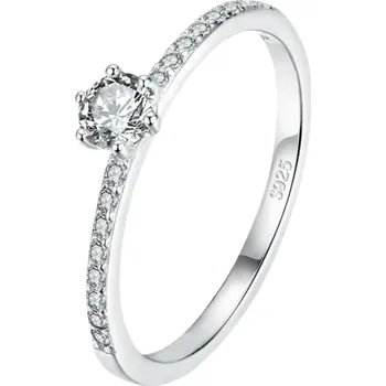Prsten Stříbrný prsten LUCY se Zirkony Velikost: 5/49 Ag 925/1000