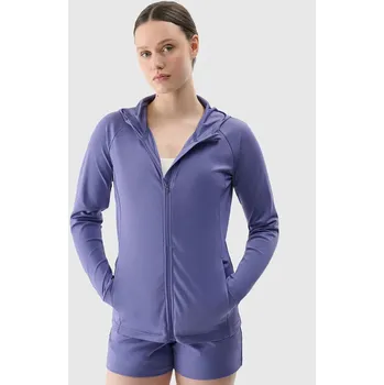 Dámská mikina Dámská funkční mikina 4F velikost XS denim