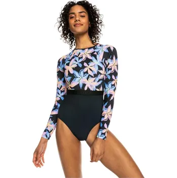 Dámské plavky Roxy dámské jednodílné plavky Active Anthracite Kiss | Černá | Velikost XL