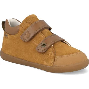 Barefoot dětské kotníkové boty Garvalín - Serraje coňac hnědé Velikost: 24