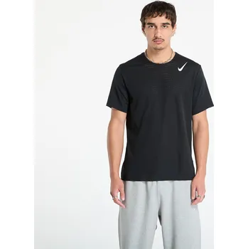 Tričko Nike AeroSwift Men's Dri-FIT ADV Short-Sleeve Running Top Black/ Summit White M